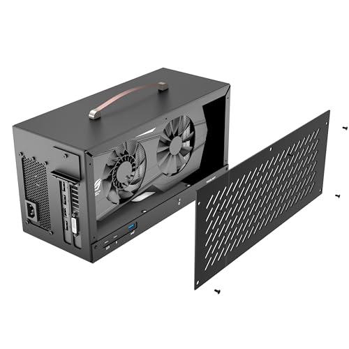 TREBLEET 80Gbps eGPU Enclosure Compatible with Thunderbolt 5 & USB4 v2, Built-in 600W SFX PSU, 140W...