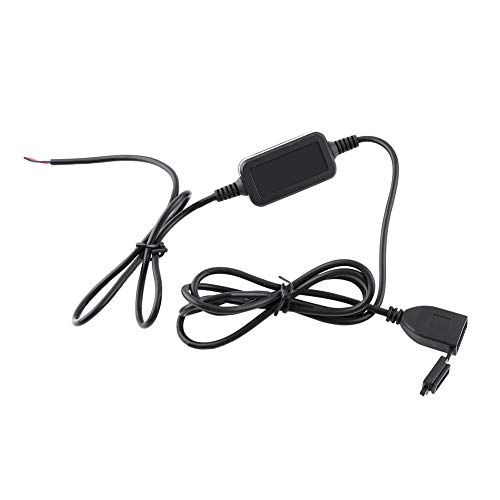Chargeur de Téléphone Moto USB 12V 24V à 5V, Câble de Charge et Port d'Alimentation Étanche pour Téléphone Intelligent et GPS