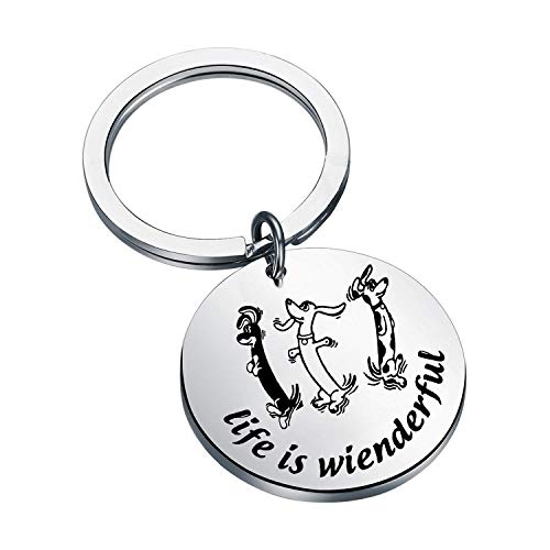Porte-clés teckel AKTAP : le cadeau parfait pour célébrer l'amour des chiens wiener