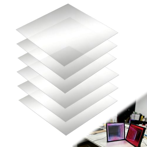 6 Pcs 12x12 Inch 15% Transparent Sheets