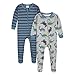 Gerber Baby Boys 4-pack Footed Pajamas And Toddler Sleepers, Dino And Arctic Animals, 12 Months US