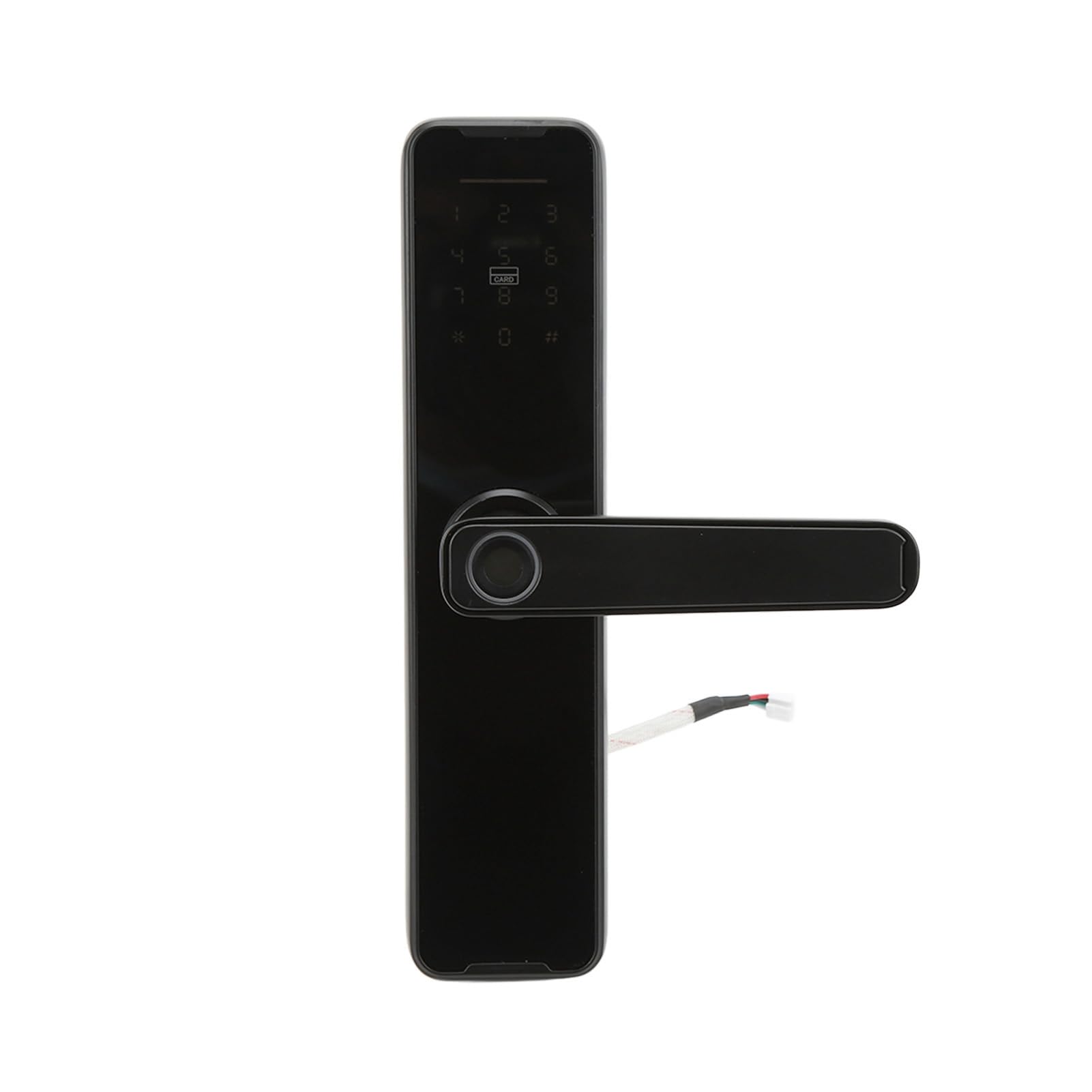 Cerradura de Puerta con Huella Dactilar, Volumen Ajustable, Diseño Flexible, Cerradura de Contraseña Inteligente Segura para Oficina, Apartamentos y Hogar