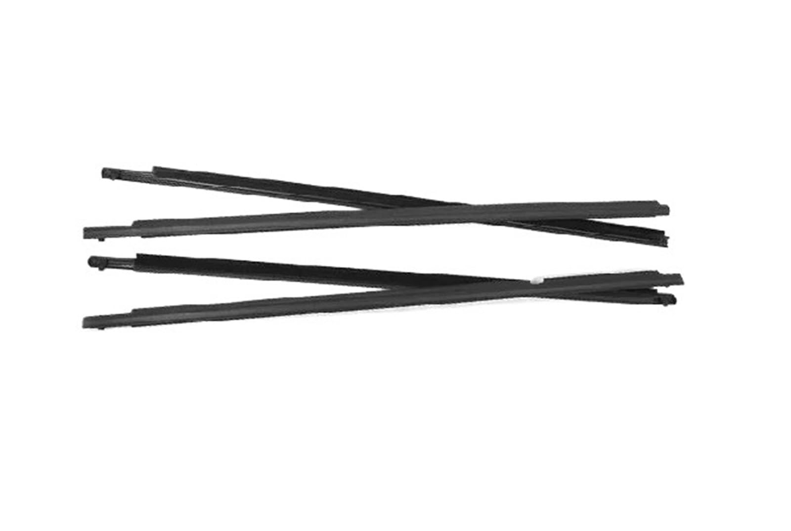 Ajohbm Black Window Rubber Weatherstrip Seal Strips Door Moulding Trim Glass 7573012300 For Toyota For Corolla 2008-2013 Ajohbm(Black)