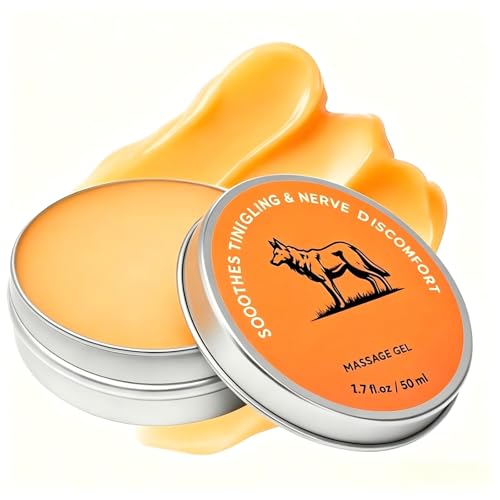 Nerve Relief Balm for Neuropathy Neuro Magnesium Balm with Menthol & MSM Cooling Soothing Massage Cream for Muscle & Joint Comfort (1.7 Fl Oz (Pack of 1))