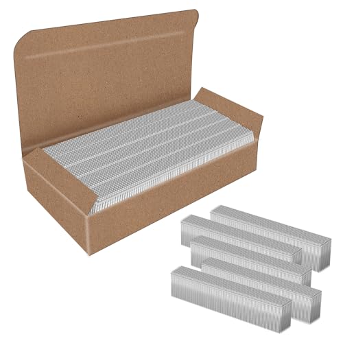 500pcs 18 Gauge Brad Nails Galvanized, Finish Nails Universal Brad Nails for Framing Nailer