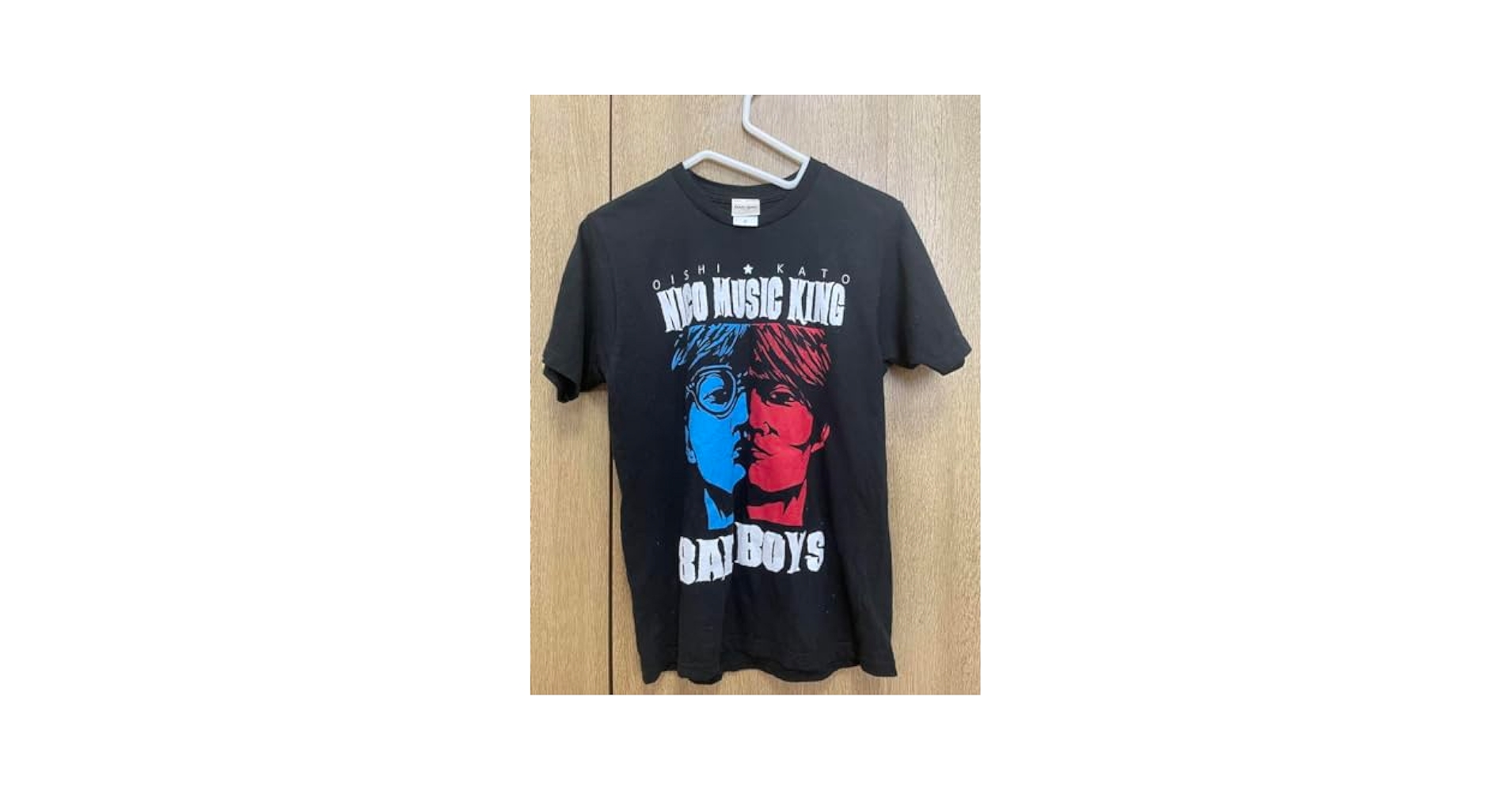 ニコ生☆音楽王　Tシャツ　XL Amazon.co.jp: ニコ生‪音楽王 Tシャツ BADBOYS ver. : おもちゃ‬
