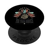 Veteranenunterstützung & Wertschätzung PopSockets mit austauschbarem PopGrip