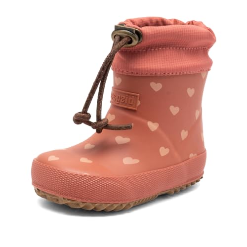bisgaard Unisex Kinder Thermo Baby Rain Boot, Ruby Heartbeat, 24...