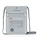 Stravia Voyager Neck Wallet – RFID Blocking Passport Holder for Travel, Slim Lightweight Hidden Neck Pouch with 5 Compartments, Adjustable 22” Strap,Splash-Resistant Travel Wallet for Cash, Cards & ID