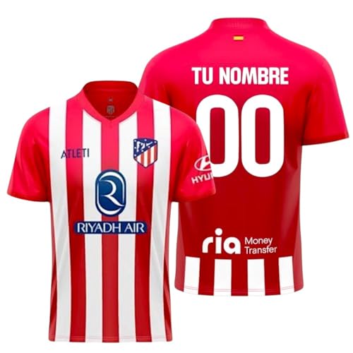 Atletico de Madrid Camiseta Personalizable Primera Equipación