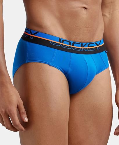Image of Jockey FP01 Men Super Combed Cotton Solid Brief with Ultrasoft Waistband