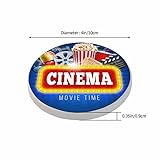 Zoom IMG-1 pznen sottobicchieri a tema cinema Zoom IMG-1 pznen sottobicchieri a tema cinema