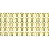 100 Stück Hufeisen-Unterlegscheiben, Fliesenkreuze, U-Form, Kunststoff-Abstandshalter für ausgewogenes und genaues Fliesenlayout und Fugen-Trennung