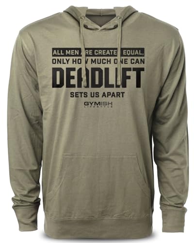 Gymish Lifestyle Workout Mens Shirt, Deadlift Sets US Apart Lifting Gift T-Shirt