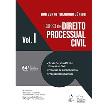Capa do livro Curso de Direito Processual Civil - Vol. 1