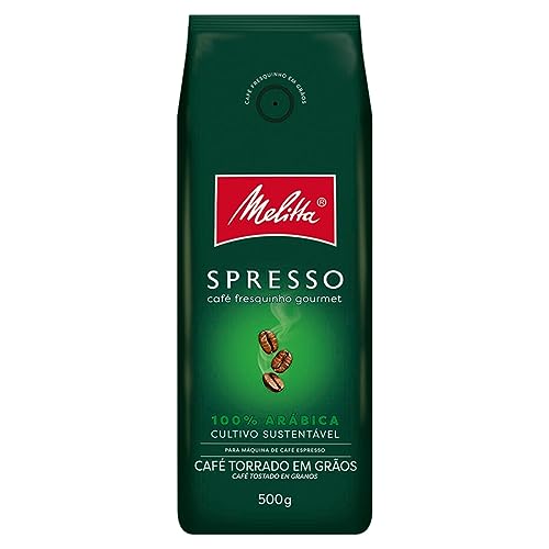 Melitta Café Torrado em Grãos Spresso Gourmet Pacote 500g