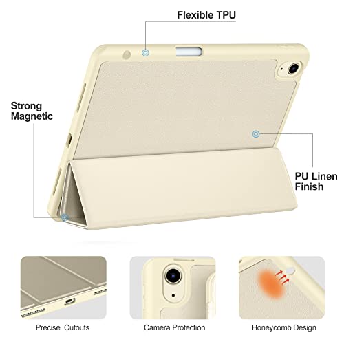 Image of Akkerds for iPad Air 11 Inch Case M4 /M3 /M2, Air 5th /4th Gen 10.9,Starlight