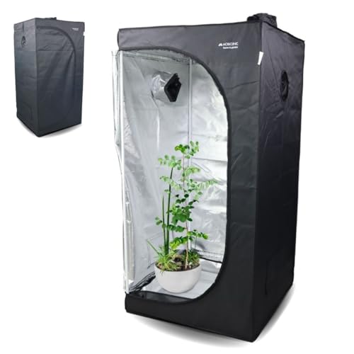 Mobiclinic®, Armario de Cultivo Interior, Growbox, Reflectante Premium Mylar 97%, Hidropónico, Impermeable, Fondo Desmontable, Tejido Nylon Grueso, Estructura Resistente, Grow Tent