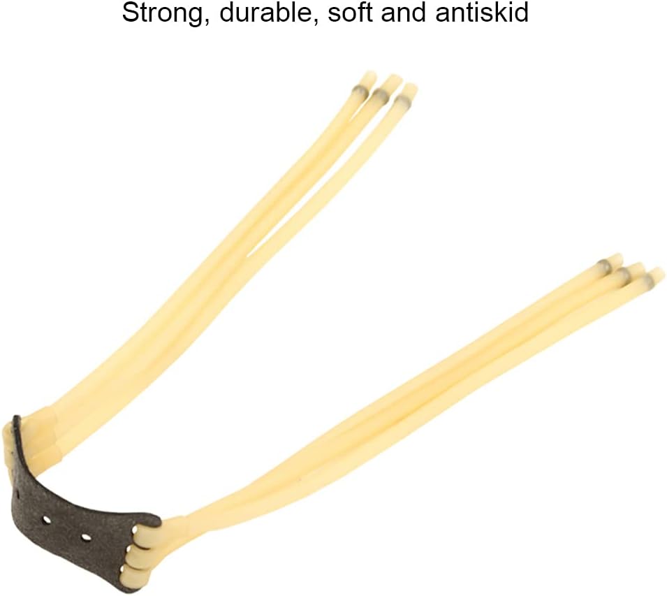 YuXing TOY Slingshot Tube Rubber Band, 6-Pack, Six-Strand with 4.5mm Diameter Balls,Powerful and Wear-Resisting : Sports & Outdoors