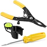 Gulfmew 3 in 1 Sprinkler Head Tool Kit Include Rotor Adjustment Tool, Rotor Hold Up Tool with Level, Spray Head Pull Up Tool Compatible with RainBird Sprinkler Head and Pop Up Sprinklers