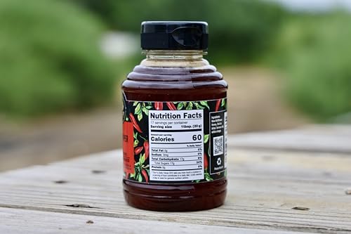 Raw Hot Honey Farm-Grown Chili de Arbol & Serrano 12oz miniatura 3