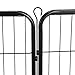 ZENY Dog Playpen Outdoor/Indoor, 24/40 inch Height Dog Pen 8/16 Panels Dog Fence Exercise Pen with Doors for Small/Medium Dogs, Pet Puppy Playpen for Camping, RV, Yard - 16 Panels (31'' W x 24'' H )