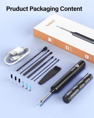 Ear Wax Removal, Bebird Ear Wax Removal Tool,1080P Wireless Ear Cleaner Camera With 6 Led Lights, 3 Mega Pixels Ear Wax Removal Kit With 6 Ear Pick For Iphone, Ipad, Android Phones #TOP7
