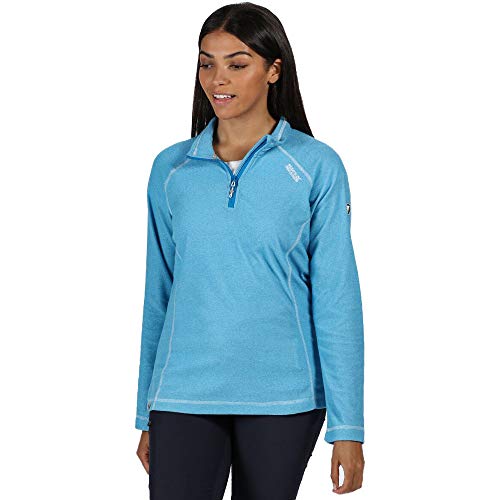 Image of Regatta Montes Half Zip Women's Fleece Top - SS20 - X Small Blue