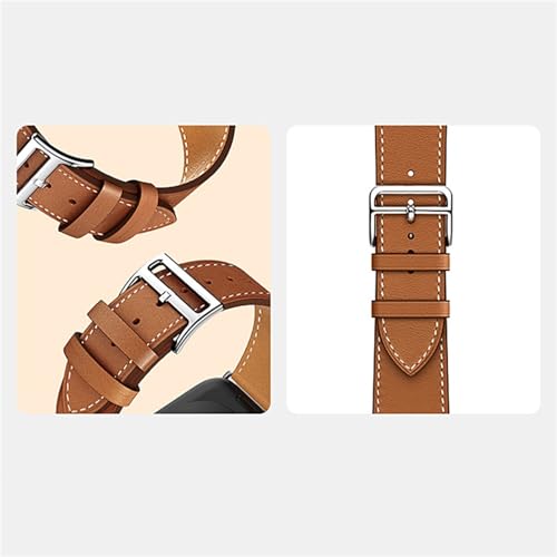 Sangle en cuir montre connectée Watch Fit 3 bracelet remplacement correa