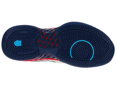 Foto von K-Swiss Performance Herren Express Light 3 Tennis Shoe, Bit of Blue/Blue Opal/Lollipop, 43 EU