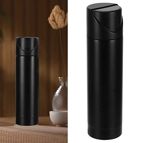 Taza eléctrica portátil para viaje 340ml acero inoxidable miniatura 3