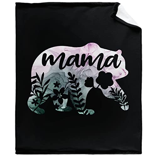Mama Bear Throw Blanket - ​Super Soft Flannel Fleece Blanket for Gifts,Bedding Quilt Home Decor for Couch Sofa Bed All Season 60 Mama Bear Throw Blanket - ​Super Soft Flannel Fleece Blanket for Gifts,Bedding Quilt Home Decor for Couch Sofa Bed All Season 60