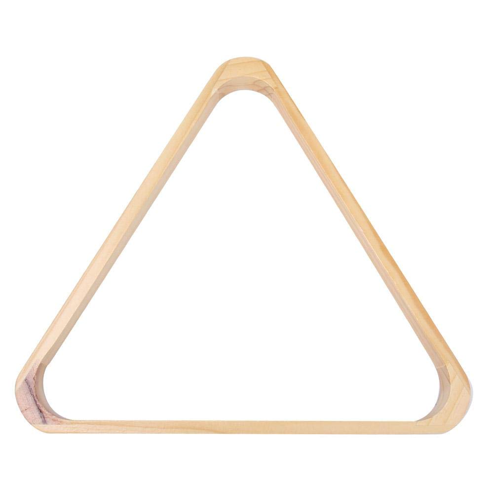 Vbest life Professionelle Holz Billard Dreieck Rhombus Rahmen Snooker Bälle Rack Billard Holzstativ Billard Zubehör Sportzubehör Zubehör