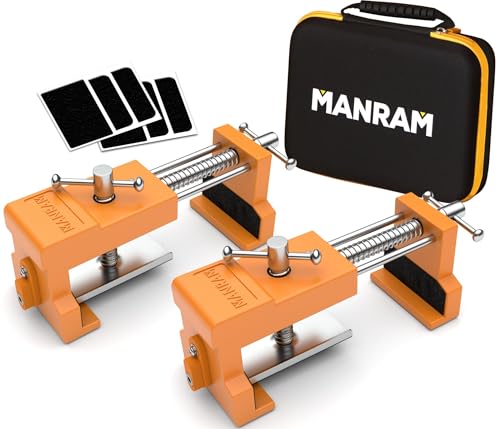 Cabinet Clamps 2 Pack - Protective Case Included - Claw for Cabinets, Face Frame