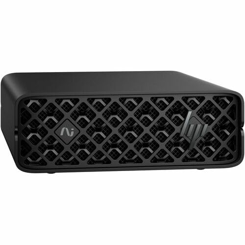 HP ZGX G1n Workstation - NVIDIA GB10-128 GB - 4 TB SSD - Mini PC - Black - NVIDIA GB10 Grace Blackwell Superchip Chip - DGX OS - NVIDIA Graphics - English Keyboard - 10 Gigabit Ethernet, 200 Gigabit