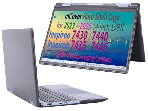 Coque mCover Dell Inspiron 7430 7435 anti-rayures pour sécuriser votre ordinateur 14 pouces 2 en 1
