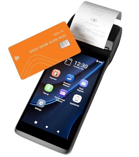 myPOS Pro Terminal de paiement Mobile avec imprimante│ TPE transactions Ultra-Rapides, règlement instantané et sans Frais cachés │ Pas de contrat mensuel │ Tous...