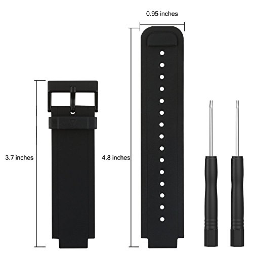 For Garmin Vivoactive Bands/Garmin Approach S2 S4 Bands Silicone Replacement Smart Wrist Watch Accessory Band Strap For Garmin Vivoactive, One Size #TOP4