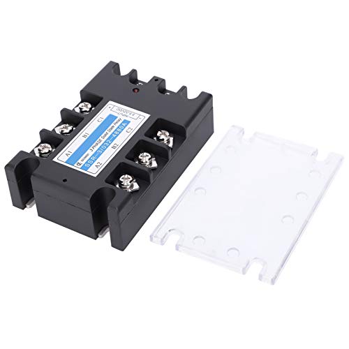 Dpofirs SSR-3/032-4880A Controllor SSR trifásico, relé de Estado sólido Equipo Industrial DC-AC 480V para máquinas Herramienta CNC/maquinaria de Embalaje/Equipo petroquímico, etc.