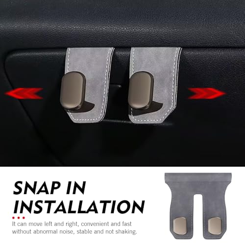 Gancho para guantera de auto gris miniatura 6