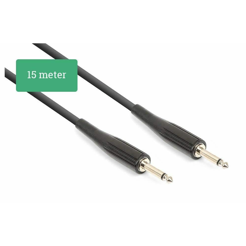 Vonyx Lautsprecherkabel 6,3 mm Klinke - 15 Meter