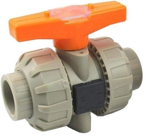 Válvula de bola anti goteo divisor de manguera de jardín PPH de 32mm duradero