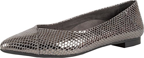 Vionic Women’s Caballo Ballet Flat – Ladies Dress Shoes with Concealed Orthotic Support
