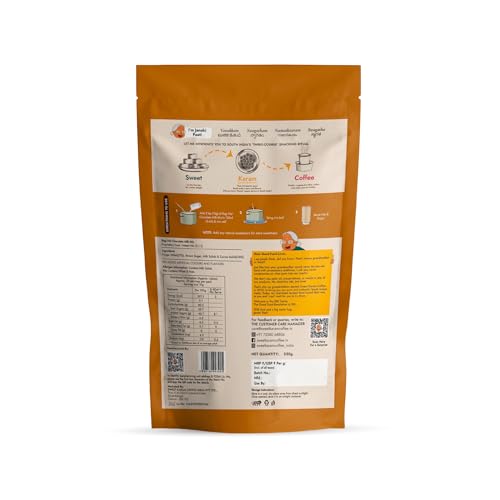 Image of Sweet Karam Coffee Ragi Hot Chocolate Mix - 500g | No Refined Sugar or Preservatives | Healthy Millet-Based Malt Drink | Rich in Fiber & Calcium | Perfect for Kids & Adults | Pack of 2(250g Each)