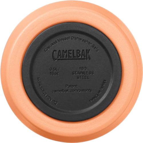Image of CamelBak Horizon 16oz Tumbler - Insulated Stainless Steel - Tri-Mode Lid - Desert Sunrise