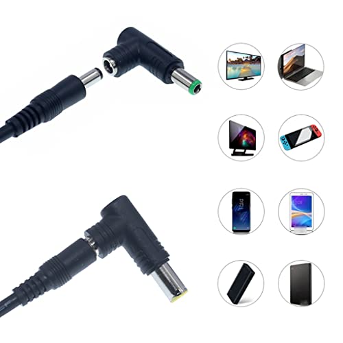 Adaptador DC Power 5.5x2.5mm Hembra a Macho para Laptop miniatura 2