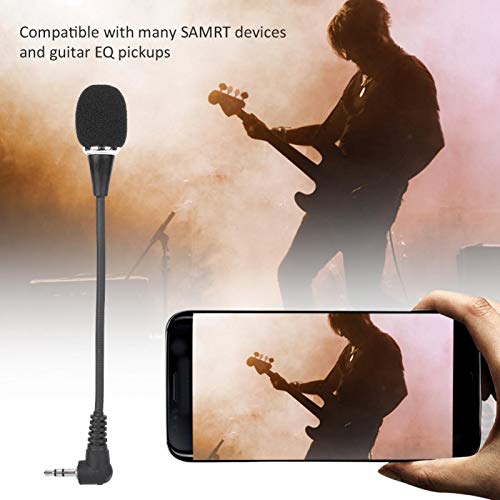Demeras Pickup Mini Condenser Microphone For Indoor And Outdoor Professionals For Compatible With Many Samrt Devices And Guitar Eq Pickups #TOP4