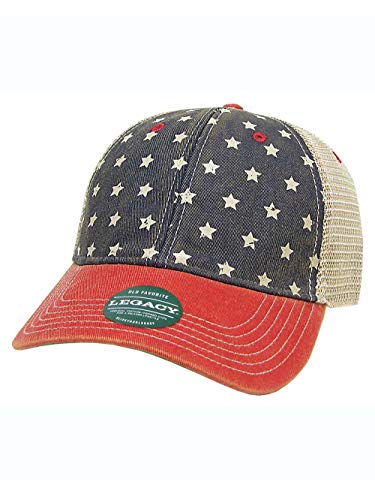 Legacy Old Favorite Trucker Cap One Size Merica/Khaki