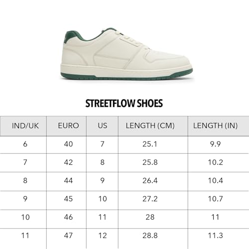 Boldfit Green Lightweight Casual Sneakers for Men OffWhite Green - Image 5