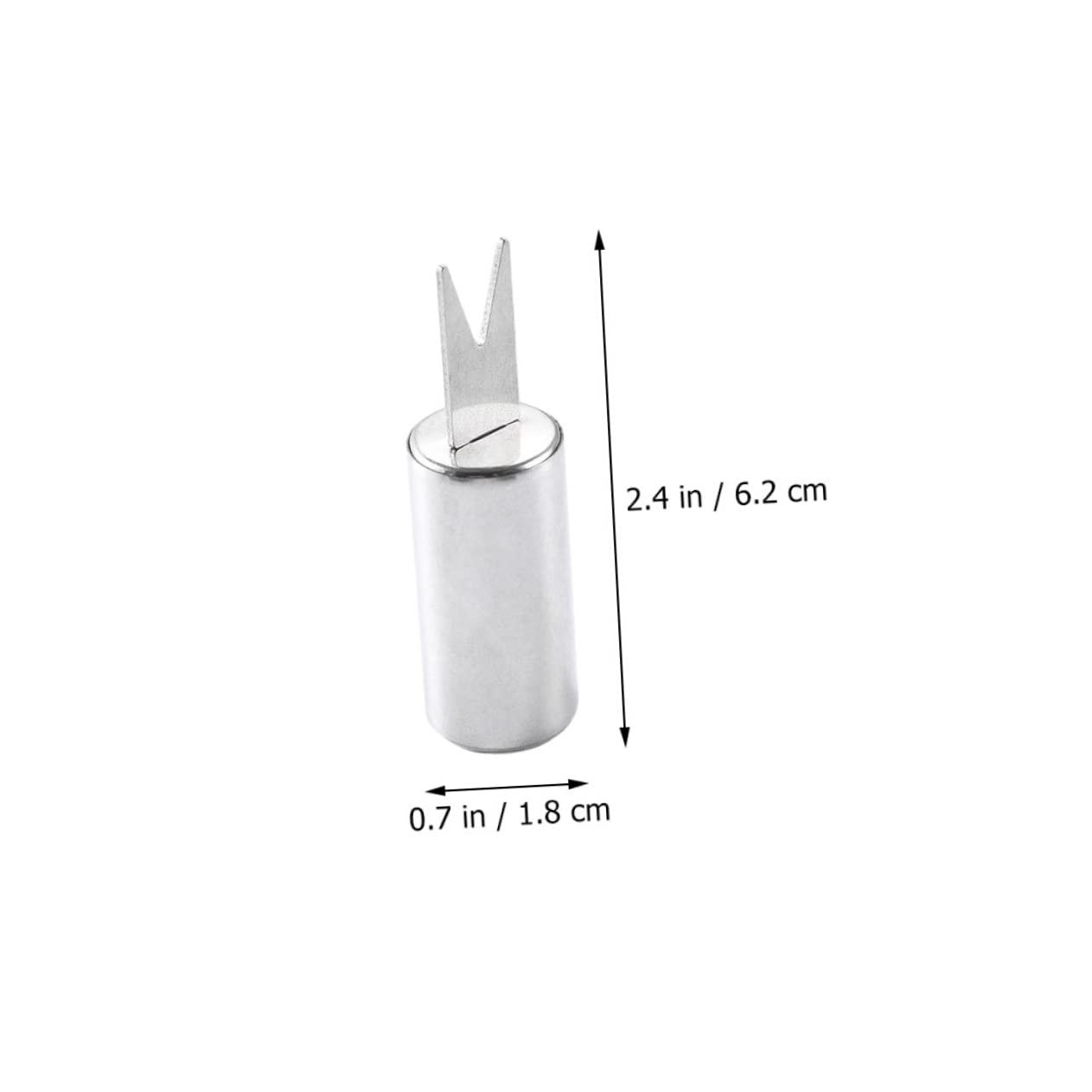 GAROZATION 12Pcs Stainless Steel Corn Holders Durable Bbq Forks for Corn Meat Vegetables and Fruits Non Slip Design for Grilling and Outdoor Parties